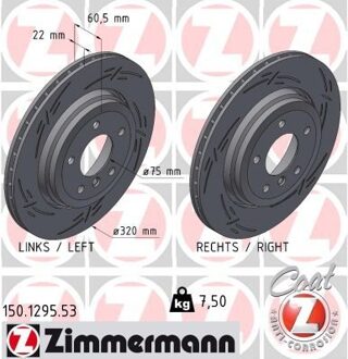 BMW Remschijf BLACK Z 150129553