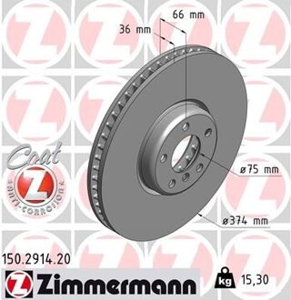 BMW Remschijf Coat Z Links 150291420