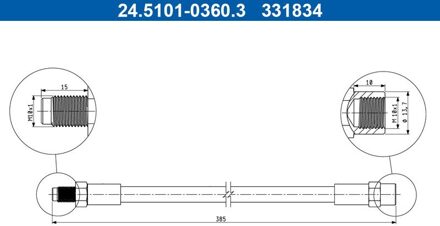 BMW Remslang 24510103603