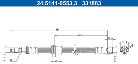 BMW Remslang 24514105533