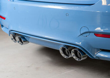 BMW Remus uitlaat passend voor BMW M4 Competition F82 LCI Coupé 'Chroom' 0890181500004670S