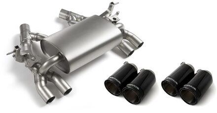 BMW Remus uitlaat passend voor L+R BMW M3/M4 (type F80,F82) - Black Chrome 0890140500004698CBR