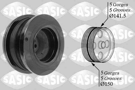 BMW Riemschijf, krukas 9001812