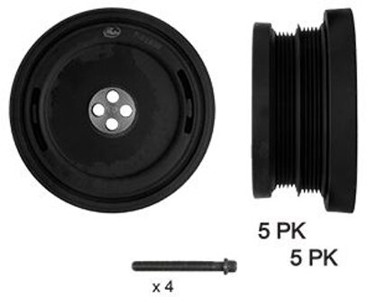 BMW Riemschijf, krukas DriveAlign® TVD1038A