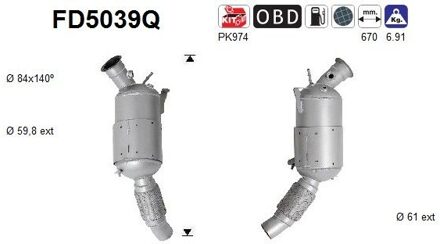 BMW Roetfilter FD5039Q