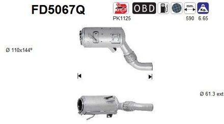 BMW Roetfilter FD5067Q