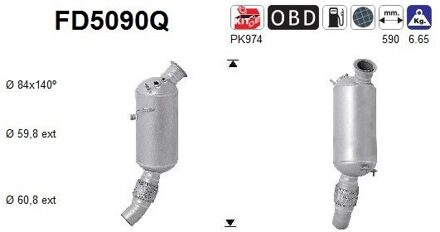 BMW Roetfilter FD5090Q