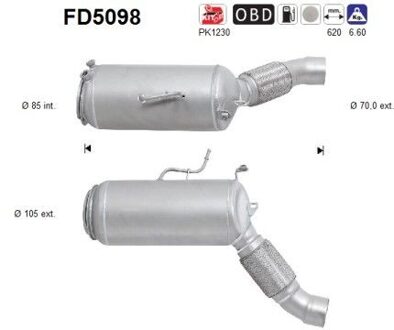 BMW Roetfilter FD5098