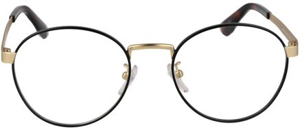 BMW Ronde Montuur Bril Zwart - One Size