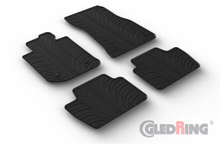 BMW Rubbermatten passend voor BMW 4 Serie (G22) Coupe 2020- (4-delig) GL0543