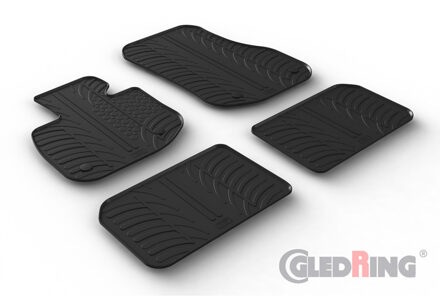 BMW Rubbermatten passend voor BMW iX1 (U11) 2022- (T profiel 4-delig) GL0548