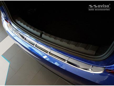 BMW RVS Achterbumperprotector passend voor BMW 3-Serie G20 Sedan M-Pakket 2019- 'Ribs'