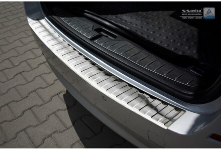 BMW RVS Achterbumperprotector passend voor BMW 5-Serie F11 Touring 2010-2017 'Ribs'