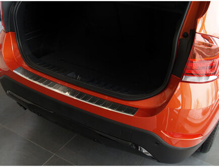 BMW RVS Achterbumperprotector passend voor BMW X1/E84 2009-2012 'Ribs'
