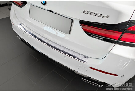 BMW RVS Bumper beschermer passend voor BMW 5-Serie G31 Touring Facelift 2020- excl. M-Sport 'Ribs' AV235917