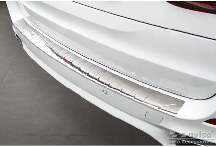 BMW RVS Bumper beschermer passend voor BMW X5 F15 2013-2018 met M-Pakket 'Ribs' AV235921