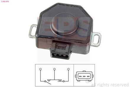 BMW Sensor, smoorkleppenverstelling 1995079