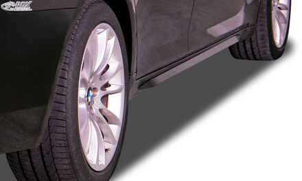 BMW Sideskirts 'Slim' passend voor BMW 7-Serie F01/F02 2008-2015 (ABS zwart glanzend) RDSBM24