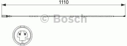 BMW Slijtagevoeler BMW Serie 1&3 09/05