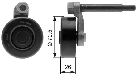 BMW Spanrol, Poly V-riem T39000