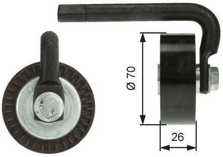 BMW Spanrol, Poly V-riem