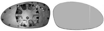 BMW Spiegelglas, buitenspiegel rechts tot 2e maand 2009 0657836