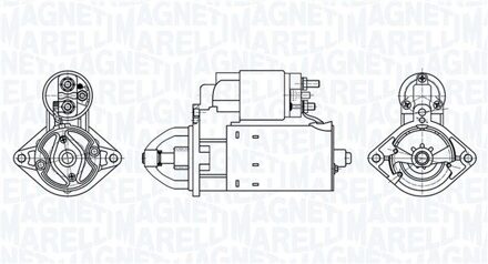 BMW Startmotor / Starter MQS1406