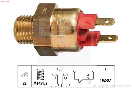 BMW Temperatuurschakelaar, radiateurventilator 1850063