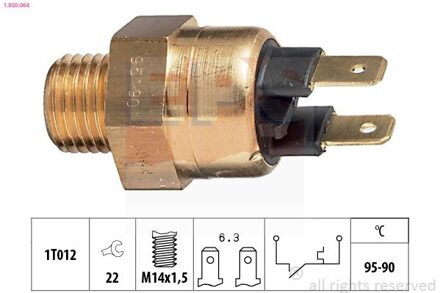 BMW Temperatuurschakelaar, radiateurventilator 1850064