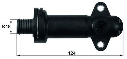 BMW Thermostaat, koeling-uitlaatgasrecirculatie TE170