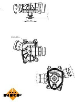 BMW Thermostaat, koelvloeistof 725091