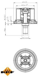 BMW Thermostaat, koelvloeistof 725099