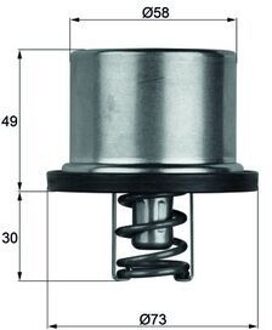BMW Thermostaat, koelvloeistof THD179