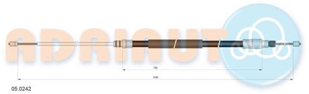 BMW Trekkabel, parkeerrem 050242