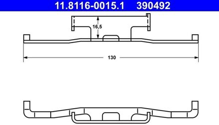 BMW Veer, Remklauw 11811600151