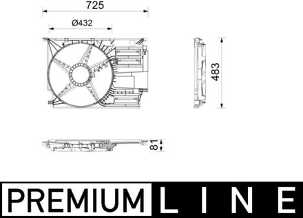 BMW Ventilatorhuis CFS30000P