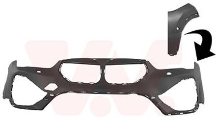 BMW Voorbumper In Primer 0556577