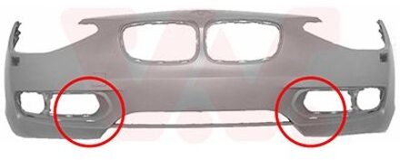 BMW voorbumper in primer 0633578