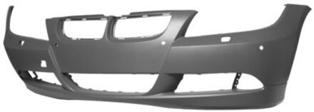 BMW VOORBUMPER IN PRIMER met PDC-GATEN +KOPLAMPwas. 0657578