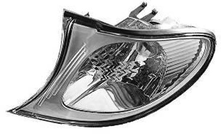 BMW VOORKNIPPERLICHT LINKS 9/01+ WIT Binnenrand Zilver