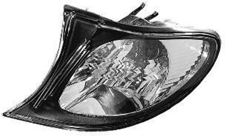 BMW VOORKNIPPERLICHT LINKS 9/01+ WIT Binnenrand ZWART