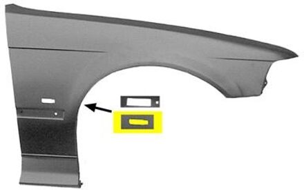 BMW Voorspatbord Rechts 9/96+ +repet.-coupe/cabrechts 0643656
