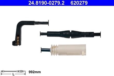 BMW Waarschuwingscontact, remvoering-/blokslijtage 24819002792