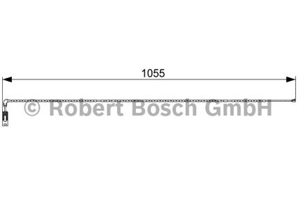 BMW Waarschuwingscontact, remvoering-/blokslijtage achter