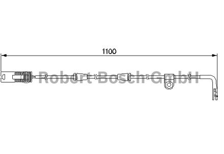 BMW Waarschuwingscontact, remvoering-/blokslijtage
