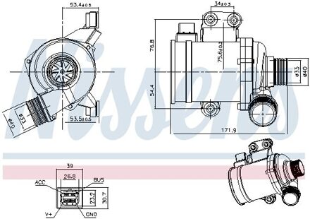 BMW Waterpomp, motorkoeling ** FIRST FIT ** 832142