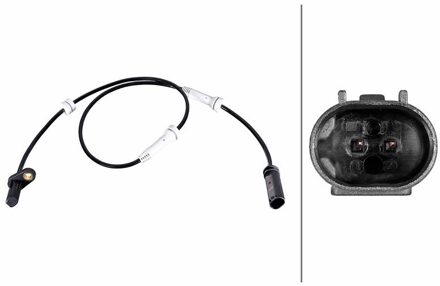 BMW Wielsnelheidssensor 6PU358216561