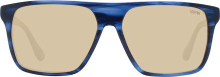 BMW Zonnebril BW0040-H 92J 57 Blauw - One Size