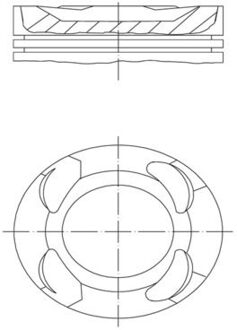 BMW Zuiger 081PI00109000