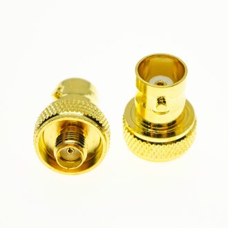 Bnc Naar Sma Connector Antenne Bnc Vrouwelijk Naar Sma Vrouwelijke Plug Vergulde Q9 Rechte Coax Rf Adapters Voor Vertex icom Kenwood 20-29 Stks